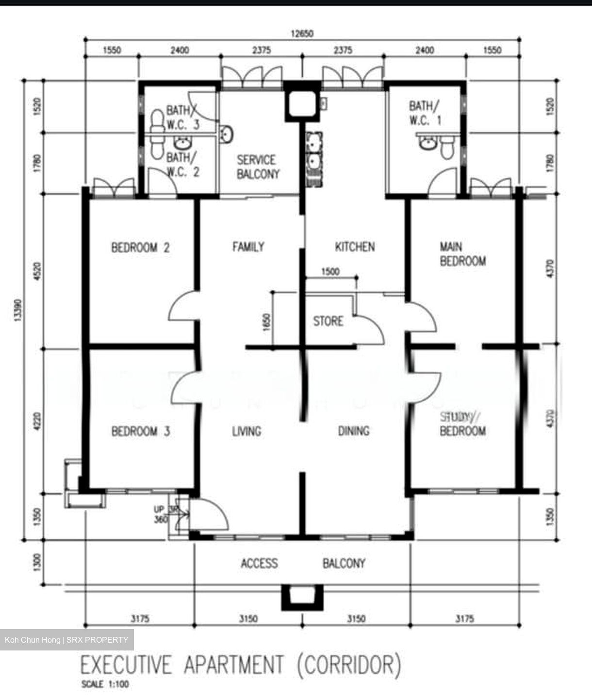 Blk 835 Woodlands Street 83 (Woodlands), HDB Executive #578720231